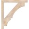 Ekena Millwork Balboa Block Smooth Bracket, Douglas Fir, 3 1/2"W x 40"D x 44"H BKT04X40X44BOA05SDF - alternate 3